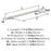 Bar Pulls Carbon Steel Sterling Nickel Cabinet Pull 24