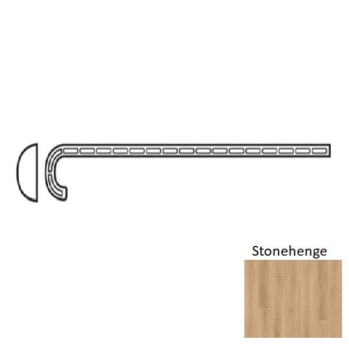 Colonial Vinyl Stonehenge Cston Stair Tread Urethane 1