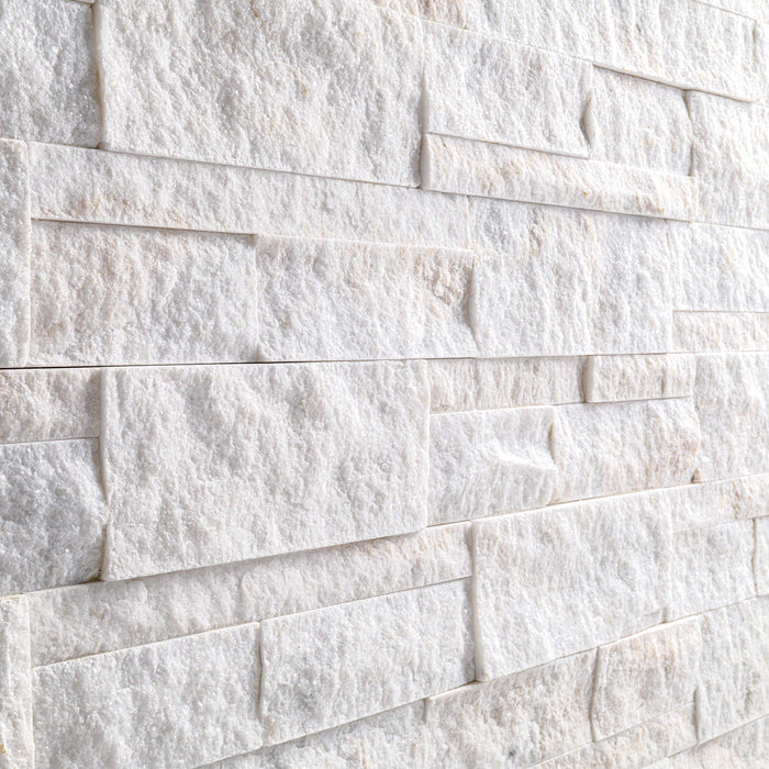 XL Rockmount Stacked Stone Panel Marble Stonevera Pearl Ledgestone Split Face 2