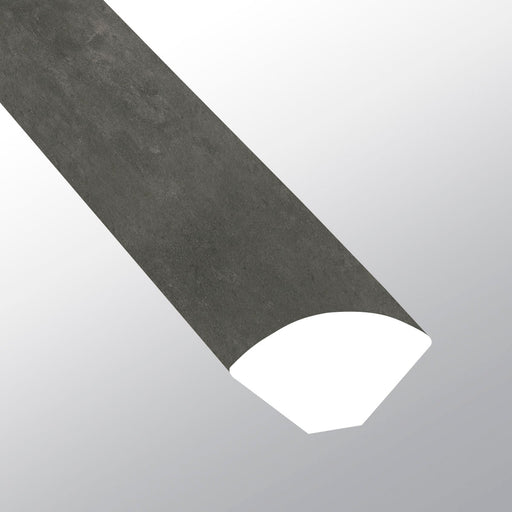 XL Trecento Stormbound Luxury Vinyl Moulding / Trim - 0.64" x 94" Quarter Round