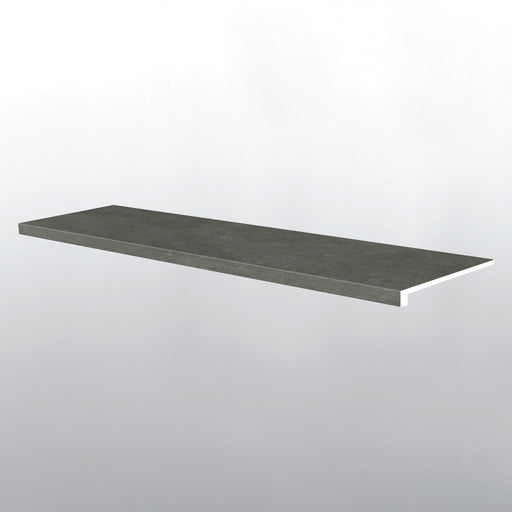 XL Trecento Stormbound Luxury Vinyl Moulding / Trim - 12" x 47.25" Stair Tread Eased Edge