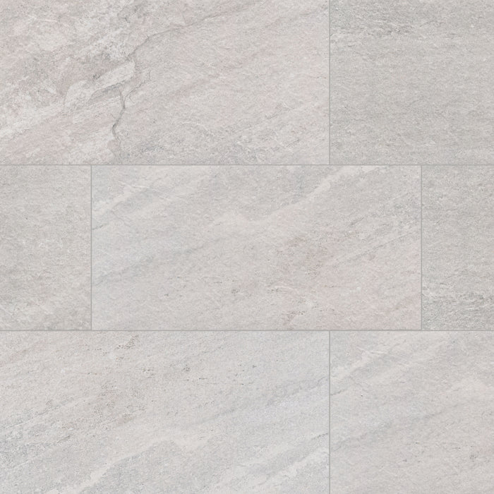 Traktion Stowe Porcelain Silver Dune Tile Matte 1
