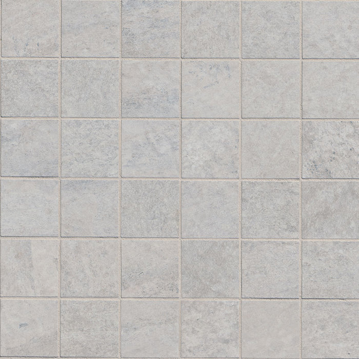 Traktion Stowe Porcelain Silver Dune Mosaic Matte 1