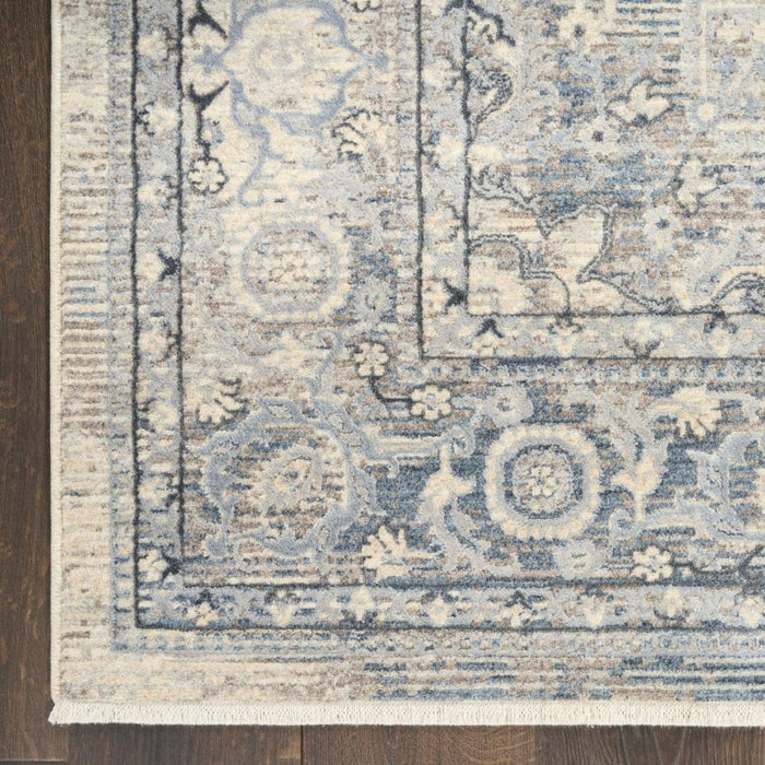 Sultana Polyester Ivory Blue SLL06 IVBLU
