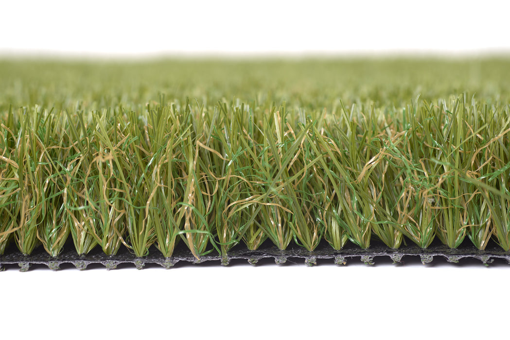Rye Summer Natural Green  Polypropylene Turf - Urethane