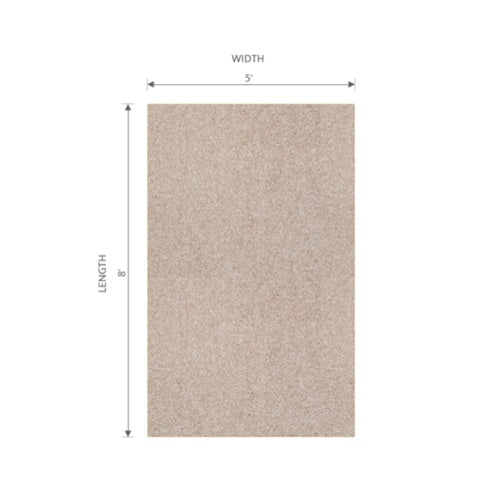 K&D Standard Nylon Swiss Coffee 27226 Area Rug HGV52 Textured 2