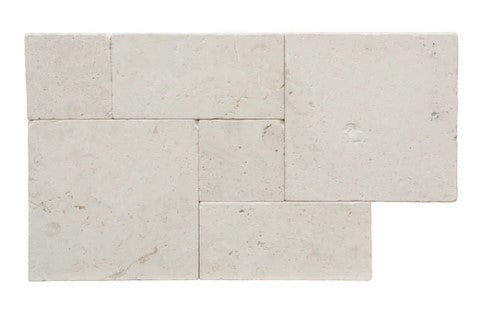 Roman Pattern Limestone Symra Tumbled Limestone Roman Paver Pattern | Lowest Price — Stone ...