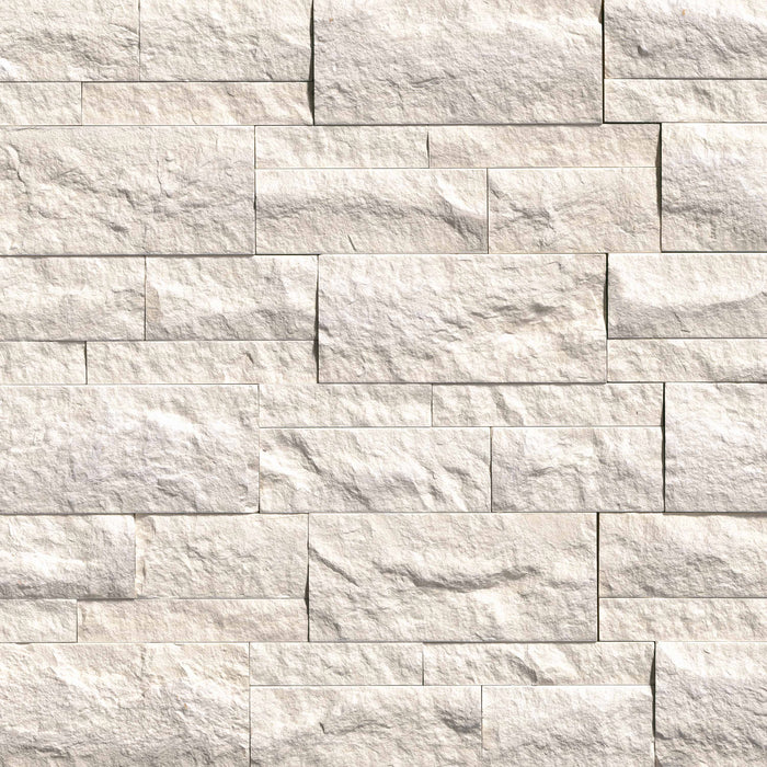 XL Rockmount Stacked Stone Panel Limestone Taja Cream Ledgestone Split Face 3