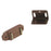 Functional Hardware Plastic Tan Cabinet Catch 1