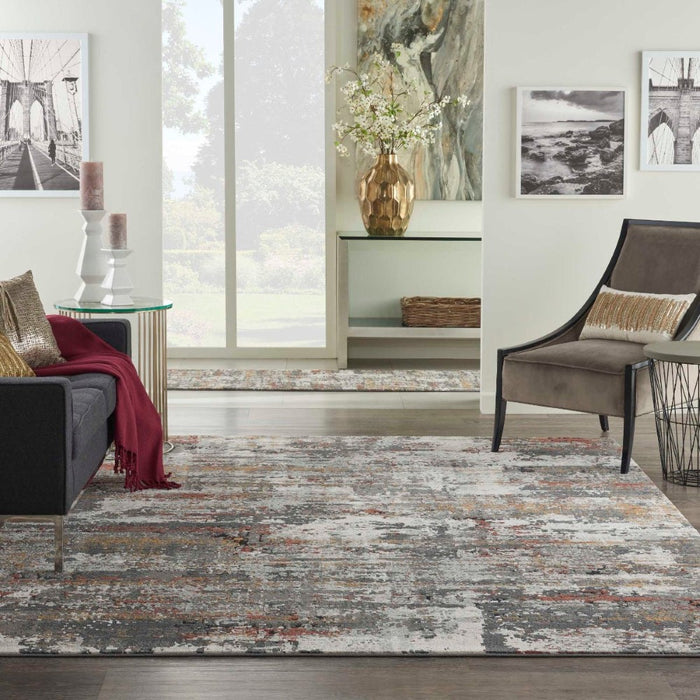 Tangra Grey Multicolor GRYMT Polyester