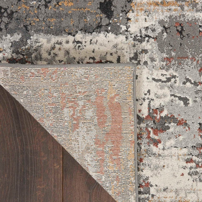 Tangra Grey Multicolor Polyester GRYMT