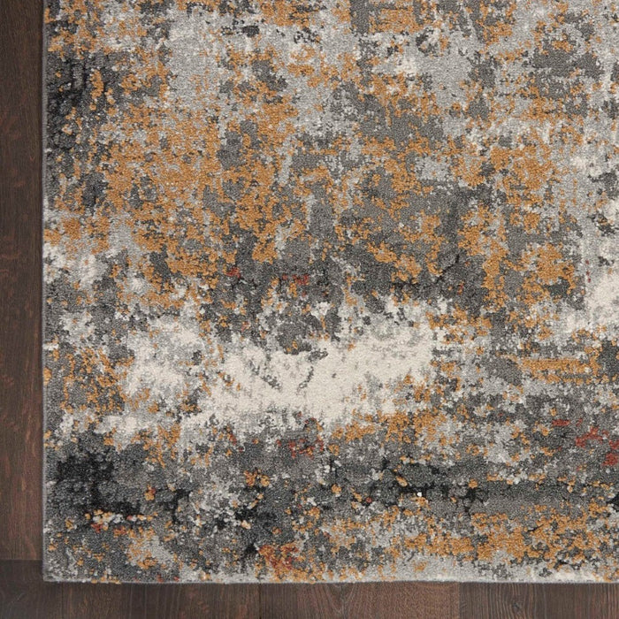Tangra Polyester GRYMT Grey Multicolor