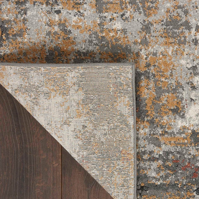 Tangra Grey Multicolor Polyester GRYMT