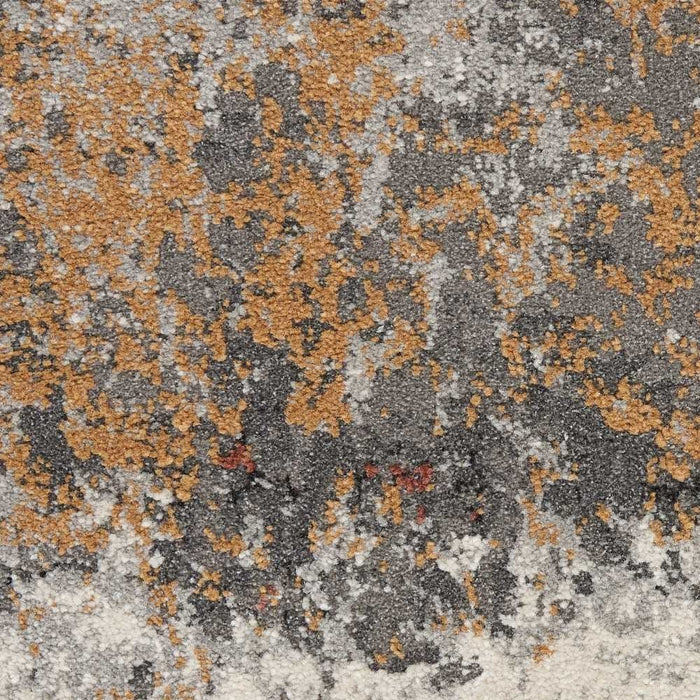Tangra Polyester Grey Multicolor GRYMT