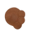Full Paver Sample - Terracotta Bear Print Clay Paver - 16" x 16" x 2 CM Matte