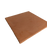 Full Paver Sample - Terracotta Square Clay Paver - 11.4" x 11.4" x 3/8" Matte