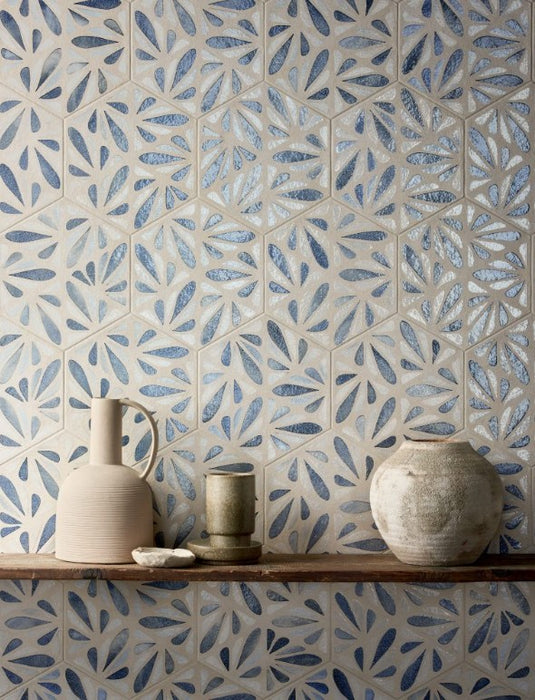 Marca Corona Terracreta Porcelain Dipinto Marna Tile Honed 3