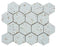 Terrazzo Gold Polished Terrazzo Mosaic - 3" Hexagon
