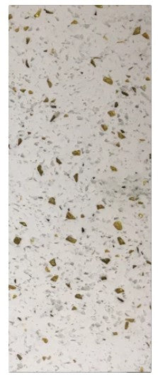 Full Tile Sample - Terrazzo Gold Terrazzo Tile - 12" x 24" x 3/8" Polished