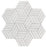 Thassos White & Carrara White Marble Mosaic Polished 1