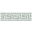 Full Border Sample - Thassos White Marble Border - 3.5" x 7" x 3/8" Honed