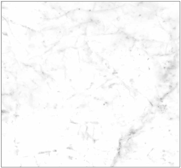 Full Tile Sample - Porceluxe Therma Bianco Porcelain Tile - 4" x 12" x 3/8" Polished