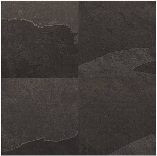 Thunder Black Porcelain Paver Rough 1
