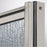 Tides Glass & Aluminum Brushed Nickel Shower Door Brushed Nickel 2