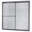 Tides Glass & Aluminum Brushed Nickel Shower Door Brushed Nickel 1