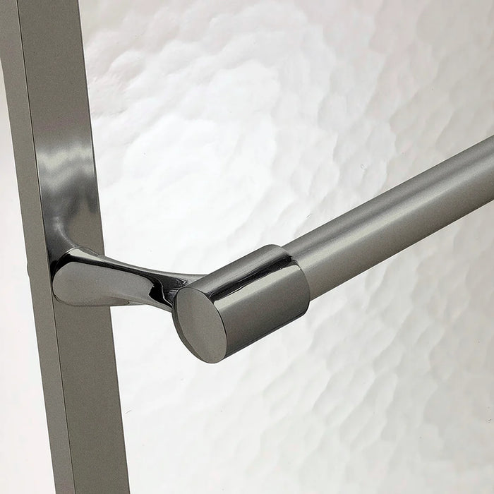 Tides Glass & Aluminum Brushed Nickel Shower Door Brushed Nickel 3