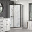 Tides Glass & Aluminum Brushed Nickel Shower Door Brushed Nickel 5