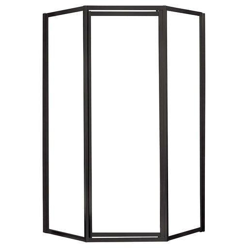 Tides Glass & Aluminum Brushed Nickel Shower Door Brushed Nickel 1
