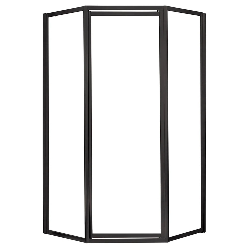 Tides Glass & Aluminum Oil Rubbed Bronze Glass Shower Door Oil Rubbed Bronze 1