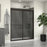 Tides Glass & Aluminum Oil Rubbed Bronze Glass Shower Door Oil Rubbed Bronze 5