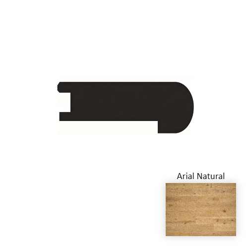 Inscription Wood Arial Natural Hardwood Moulding / Trim Urethane & Aluminum Oxide 1