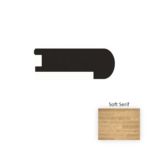 Inscription Wood Soft Serif Hardwood Moulding / Trim Urethane & Aluminum Oxide 1