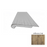 NatureTEK Select Reclaime Jefferson Oak Laminate Wood Moulding / Trim - 78.5" Overlap Stair Nose