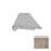 NatureTEK Plus Vestia Rocky River Oak Laminate Wood Moulding / Trim - 78.5" Overlap Stair Nose