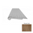 NatureTEK Plus Colossia Xxl Russet Oak Laminate Wood Moulding / Trim - 78.5" Overlap Stair Nose