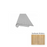 NatureTEK Premier Stellaris Sunbeam Hickory Laminate Wood Moulding / Trim - 78.5" Overlap Stair Nose