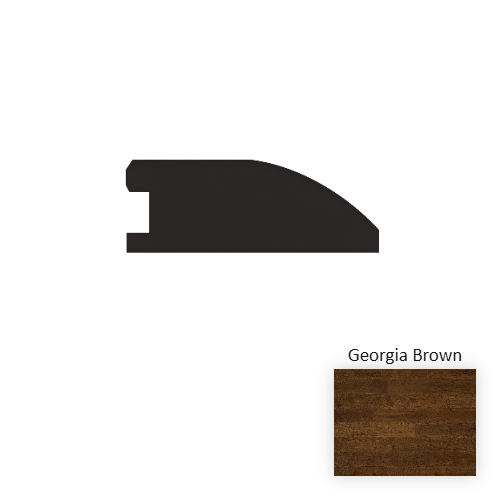 Inscription Wood Georgia Brown Hardwood Moulding / Trim Urethane & Aluminum Oxide 1