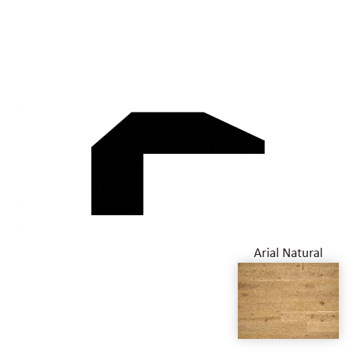 Inscription Wood Arial Natural Hardwood Moulding / Trim Urethane & Aluminum Oxide 1
