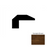 Inscription Wood Georgia Brown Hardwood Moulding / Trim Urethane & Aluminum Oxide 1