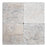 Titanium Cross Cut Travertine Tile - Tumbled 3