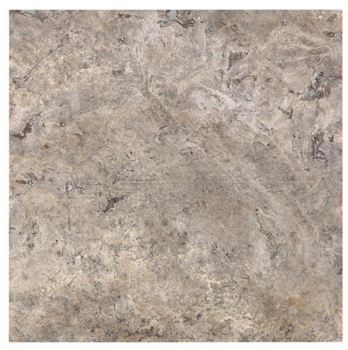Titanium Travertine Tile Filled & Honed 1