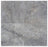Full Tile Sample - Titanium Cross Cut Travertine Tile - 12" x 12" x 1/2" Filled & Honed