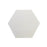 Full Tile Sample - Toscana Marfil Hexagon Porcelain Tile - 10" x 10" x 3/8" Matte