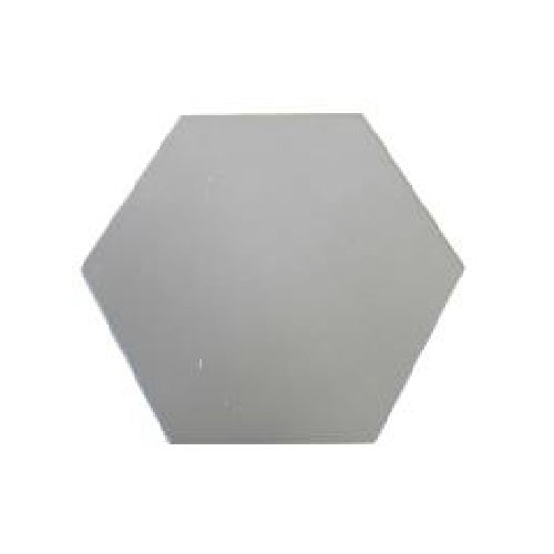 Full Tile Sample - Toscana Perla Hexagon Porcelain Tile - 10" x 10" x 3/8" Matte