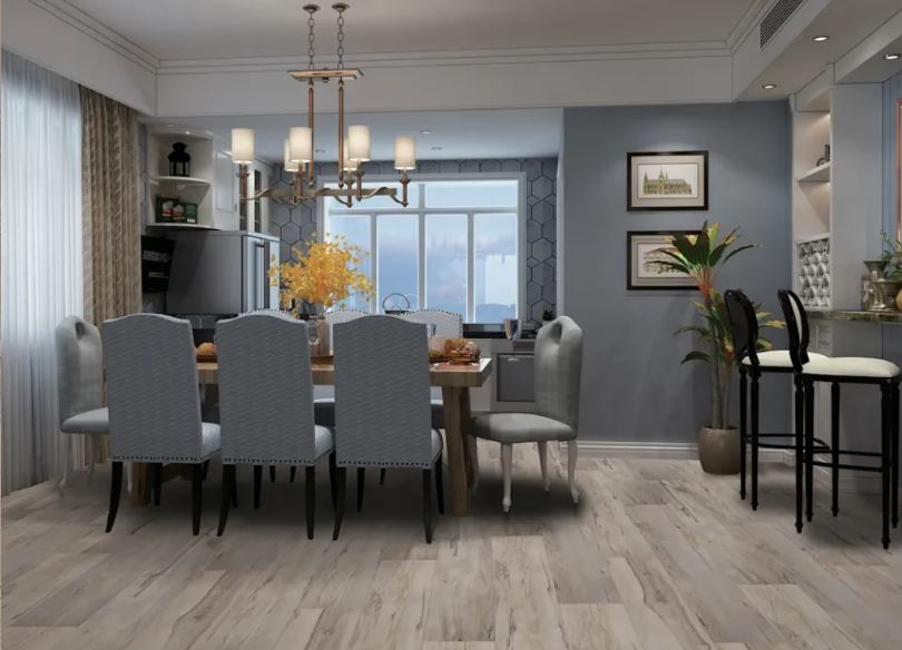 Cortona Plus Blue Vinyl Trail Dust Luxury Vinyl Plank Urethane 2