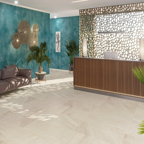 Trex Porcelain Ivory TX02 Tile Natural 4